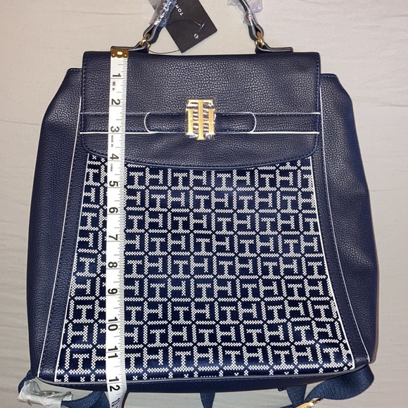 Tommy Hilfiger / Navy Blue Backpack - Picture 6 of 12